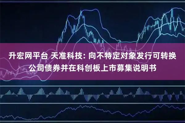 升宏网平台 天准科技: 向不特定对象发行可转换公司债券并在科创板上市募集说明书